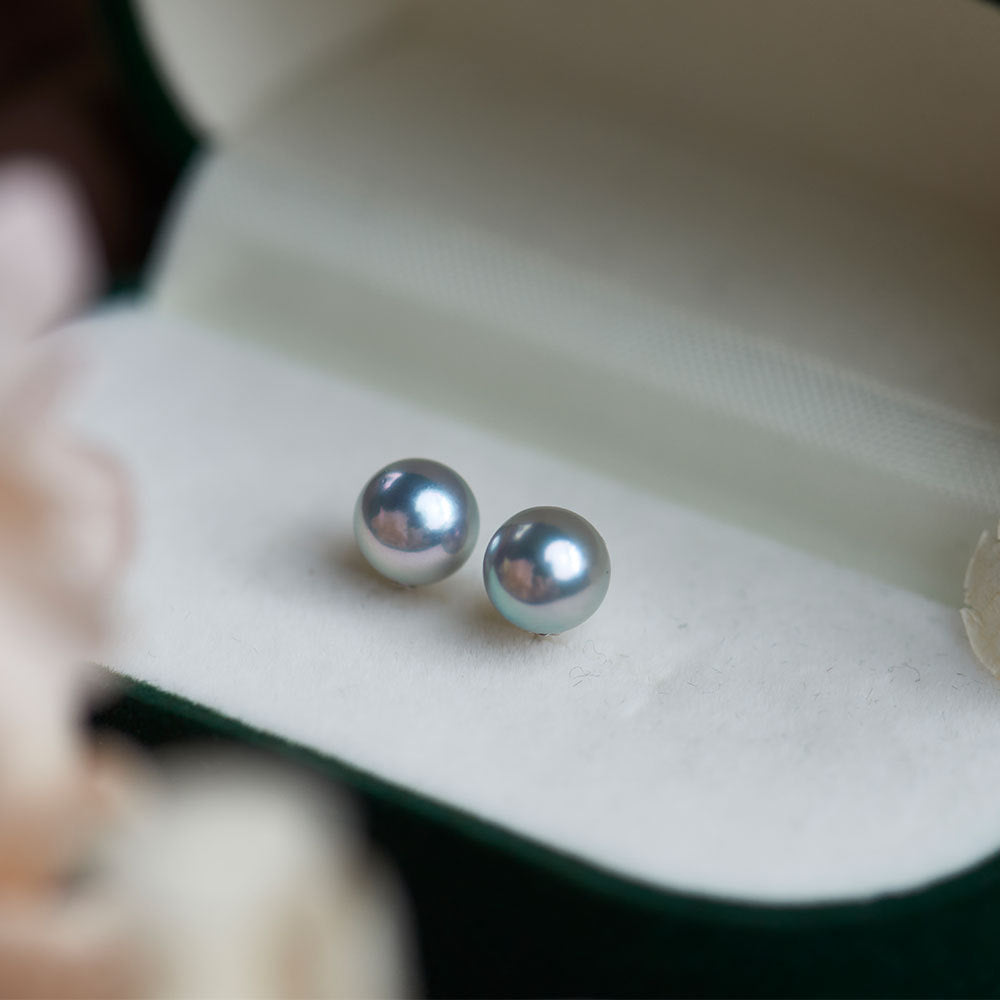 Japanese Akoya Pearl Earrings