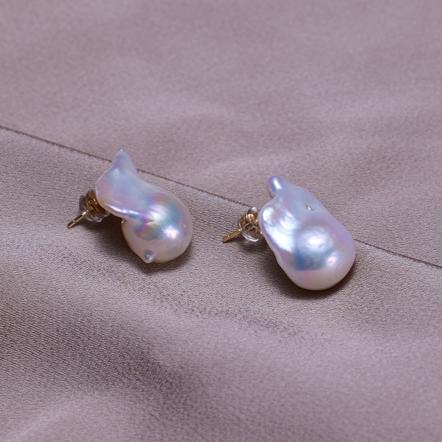 Fireball Pearl Earrings