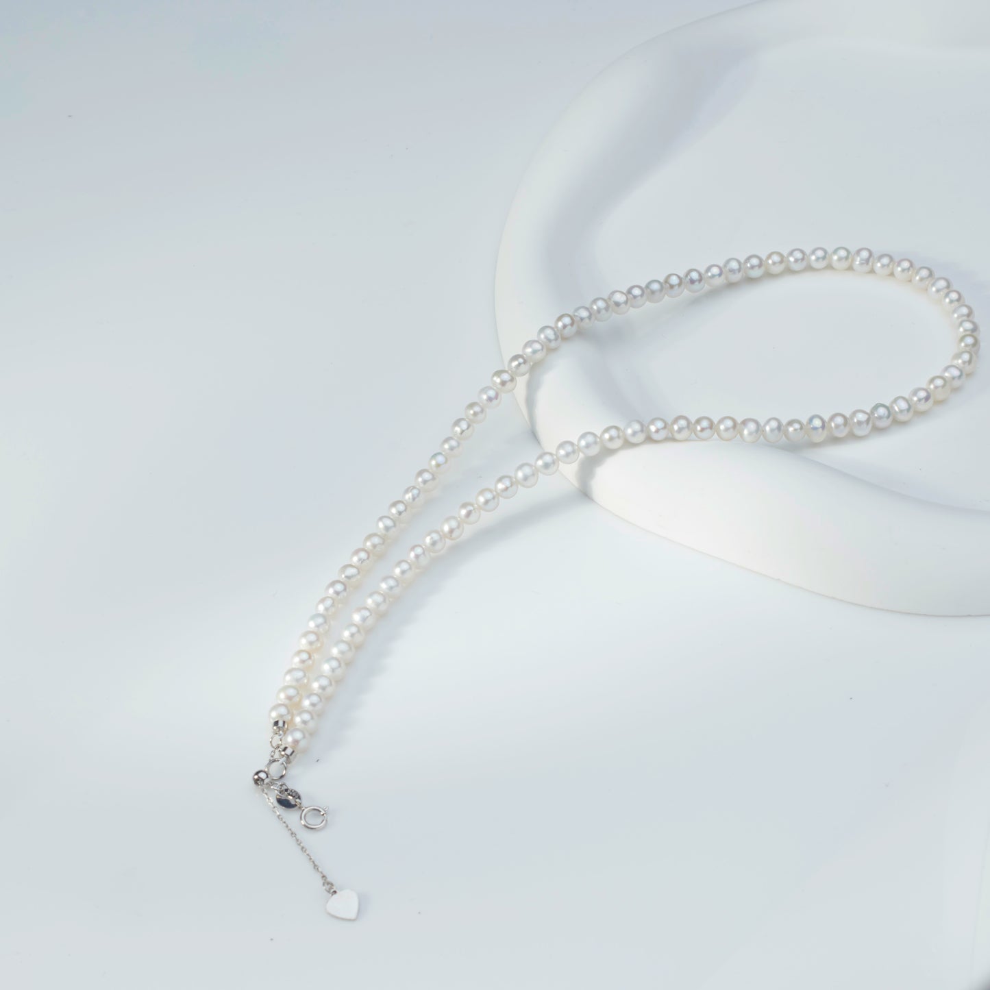 L310010 - Kisspearl Jewelry 4-5mm Freshwater Akoya Pearl Necklace