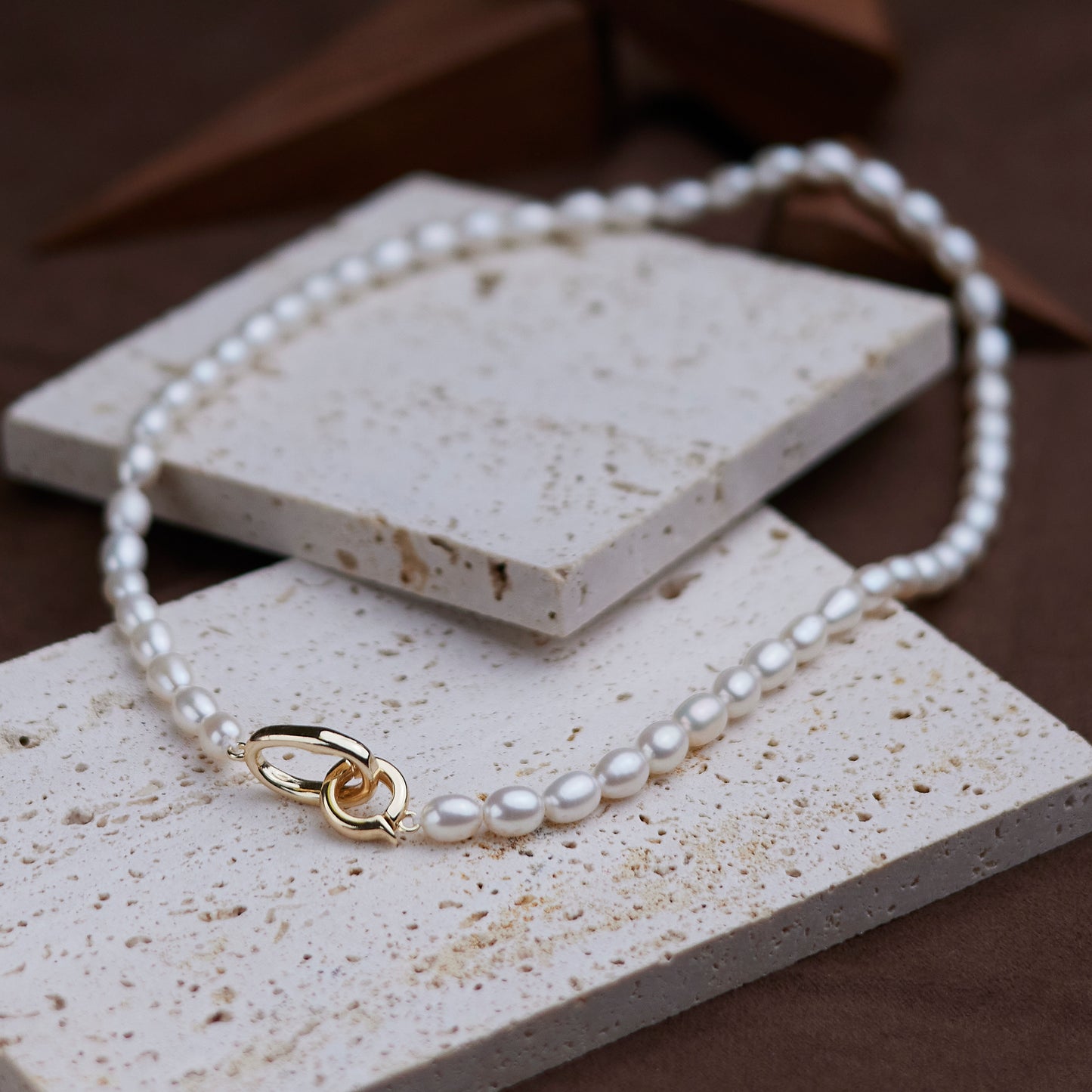 Rice Pearl Necklace