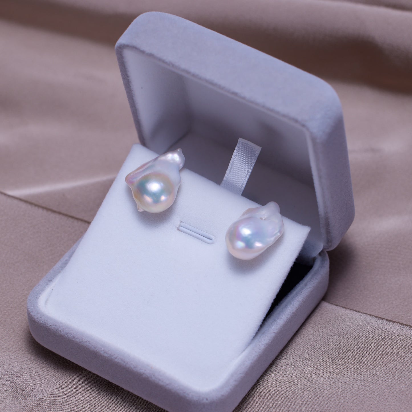 Fireball Pearl Earrings