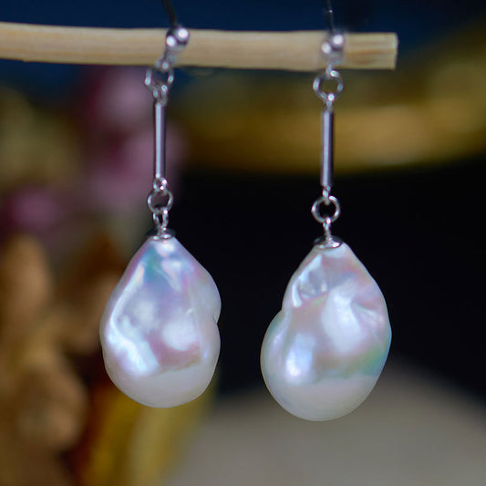 Fireball Pearl Earrings