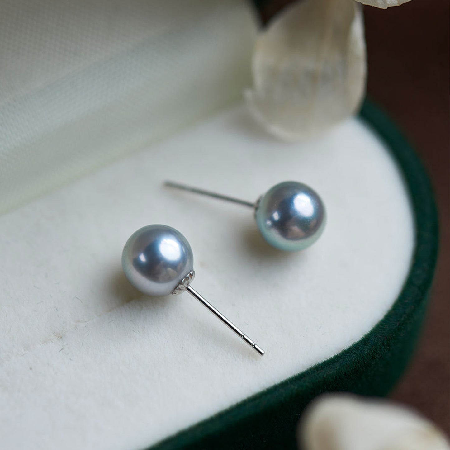Japanese Akoya Pearl Earrings