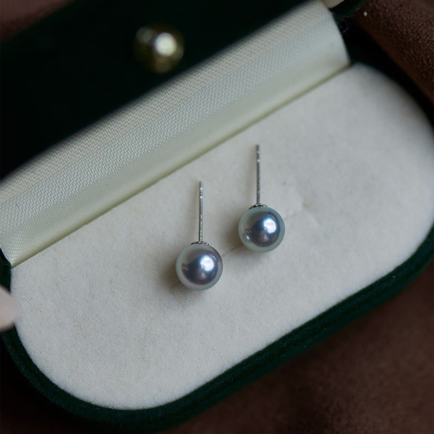 Japanese Akoya Pearl Earrings