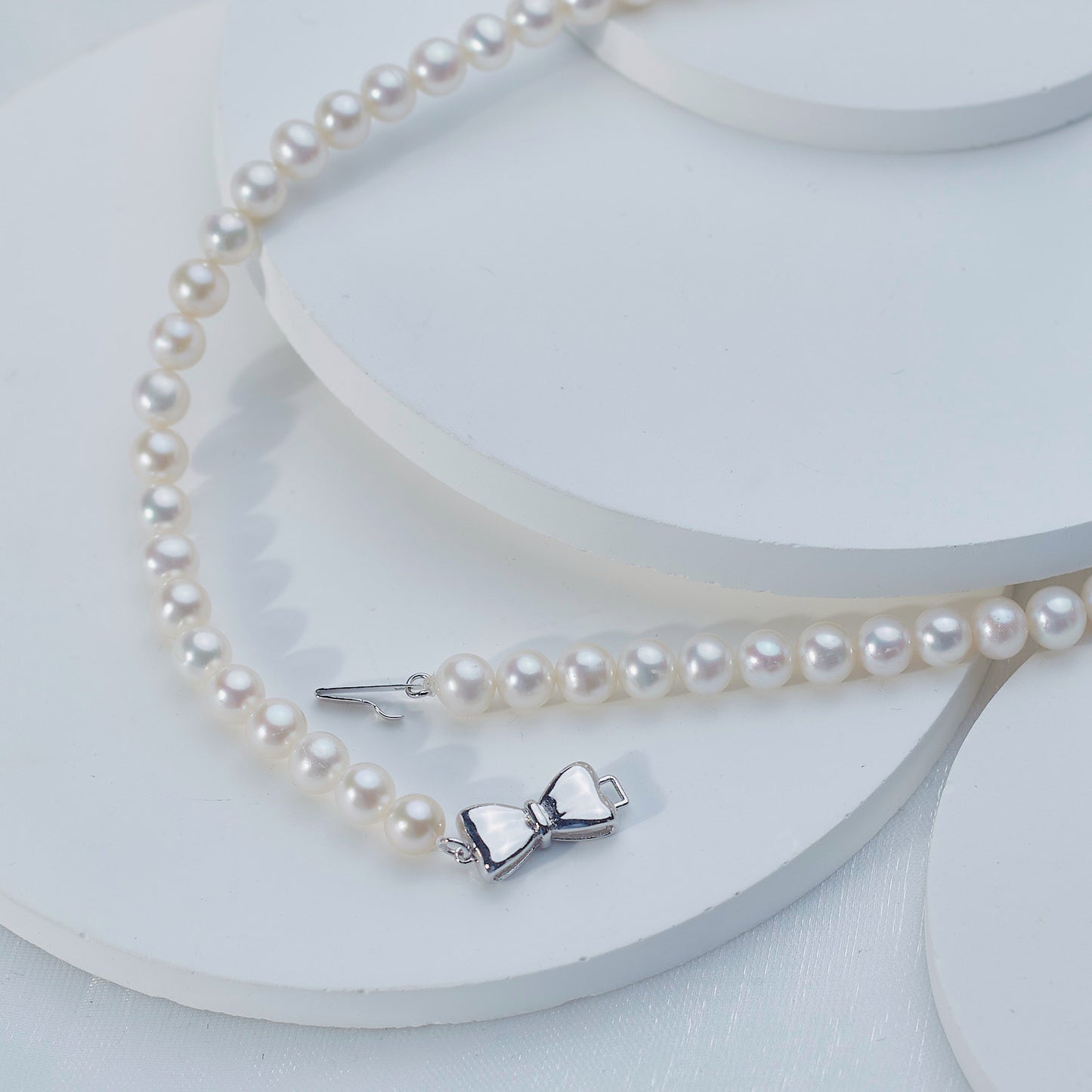 L404002 - Kisspearl Jewelry 6-7mm Near Round Pearl Necklace