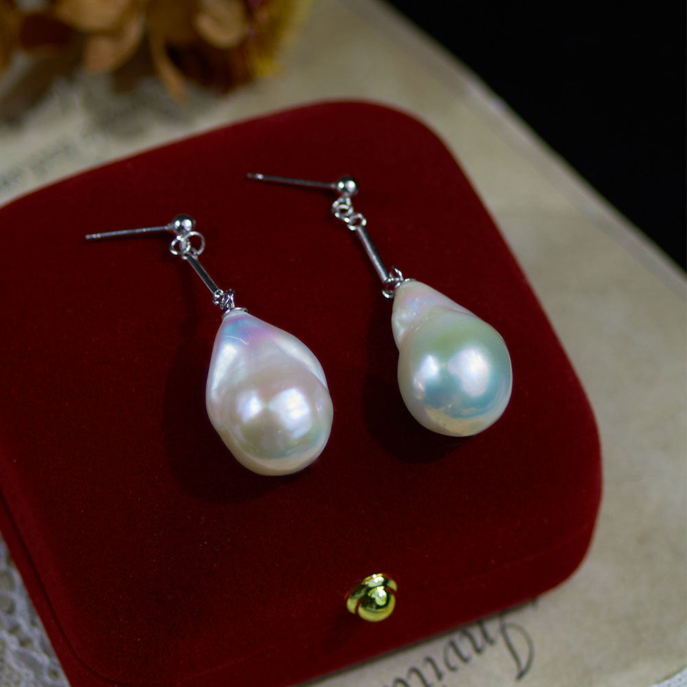 Fireball Pearl Earrings
