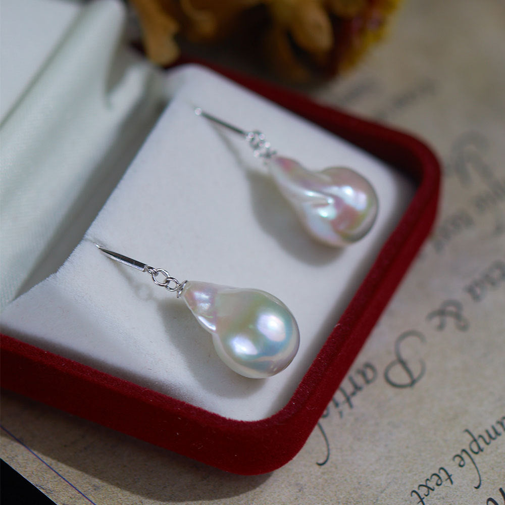 Fireball Pearl Earrings