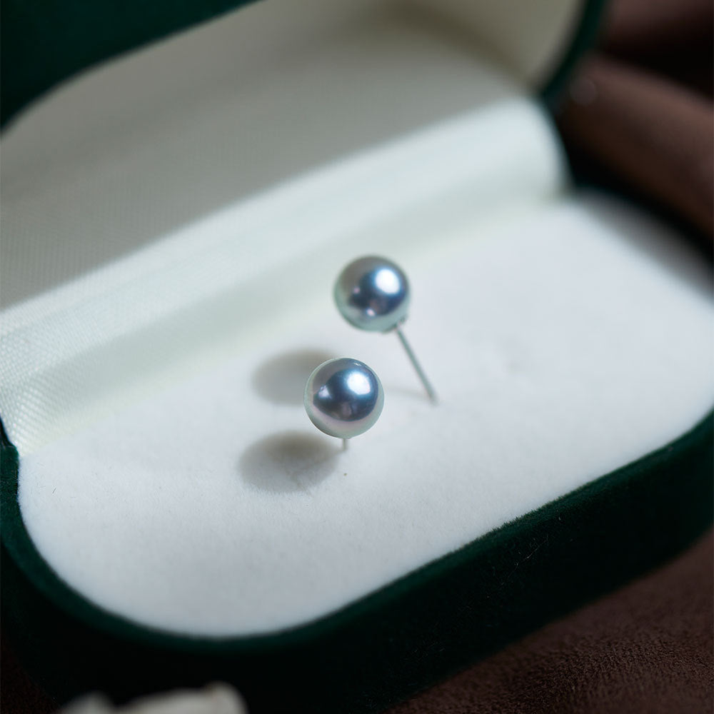 Japanese Akoya Pearl Earrings