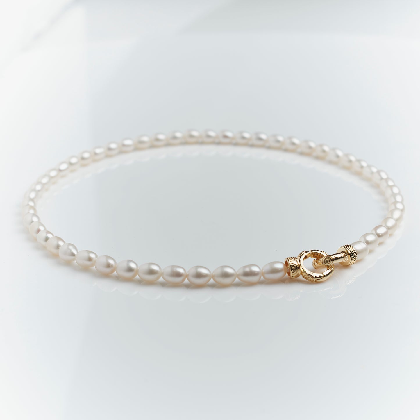 Rice Pearl Necklace