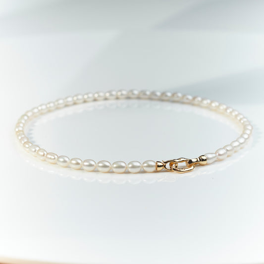 Rice Pearl Necklace