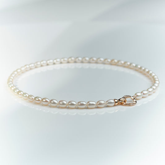 Rice Pearl Necklace