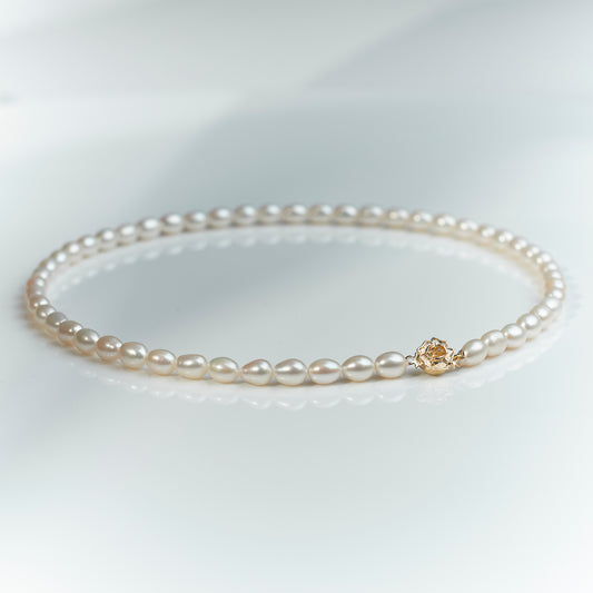 Rice Pearl Necklace
