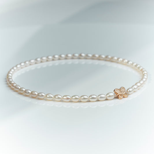 Rice Pearl Necklace