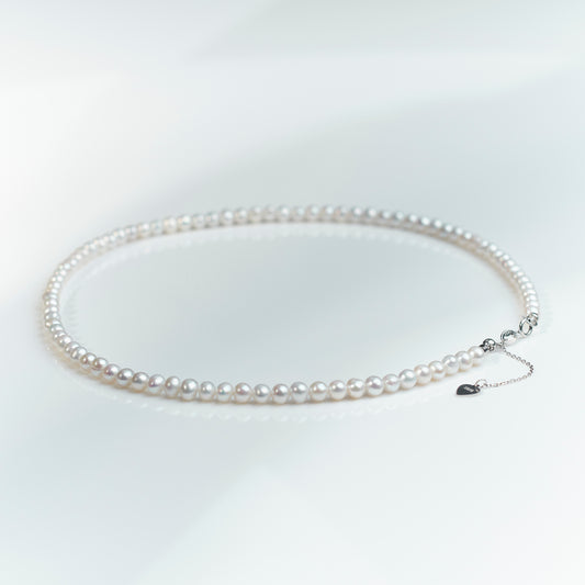 L310010 - Kisspearl Jewelry 4-5mm Freshwater Akoya Pearl Necklace