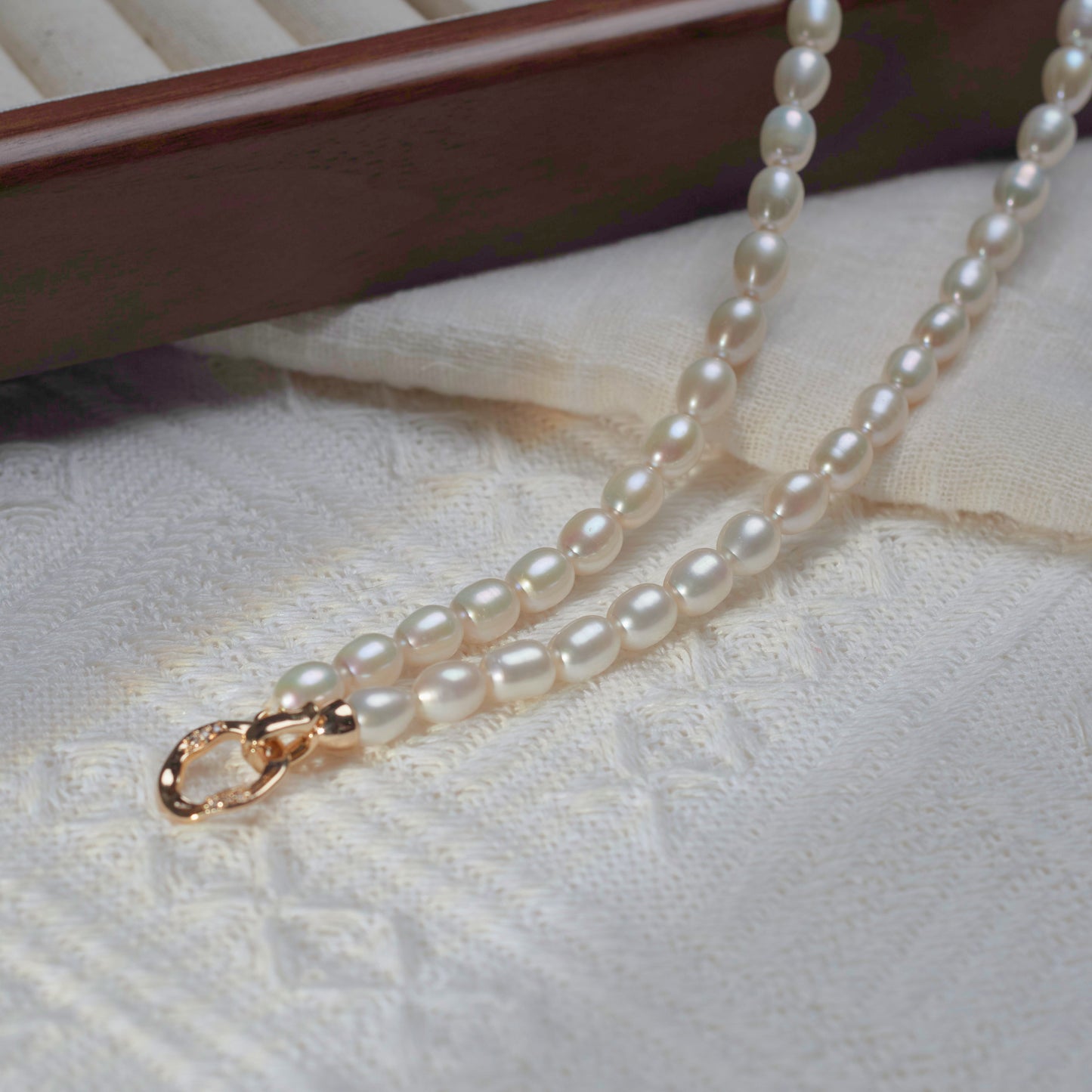 Rice Pearl Necklace