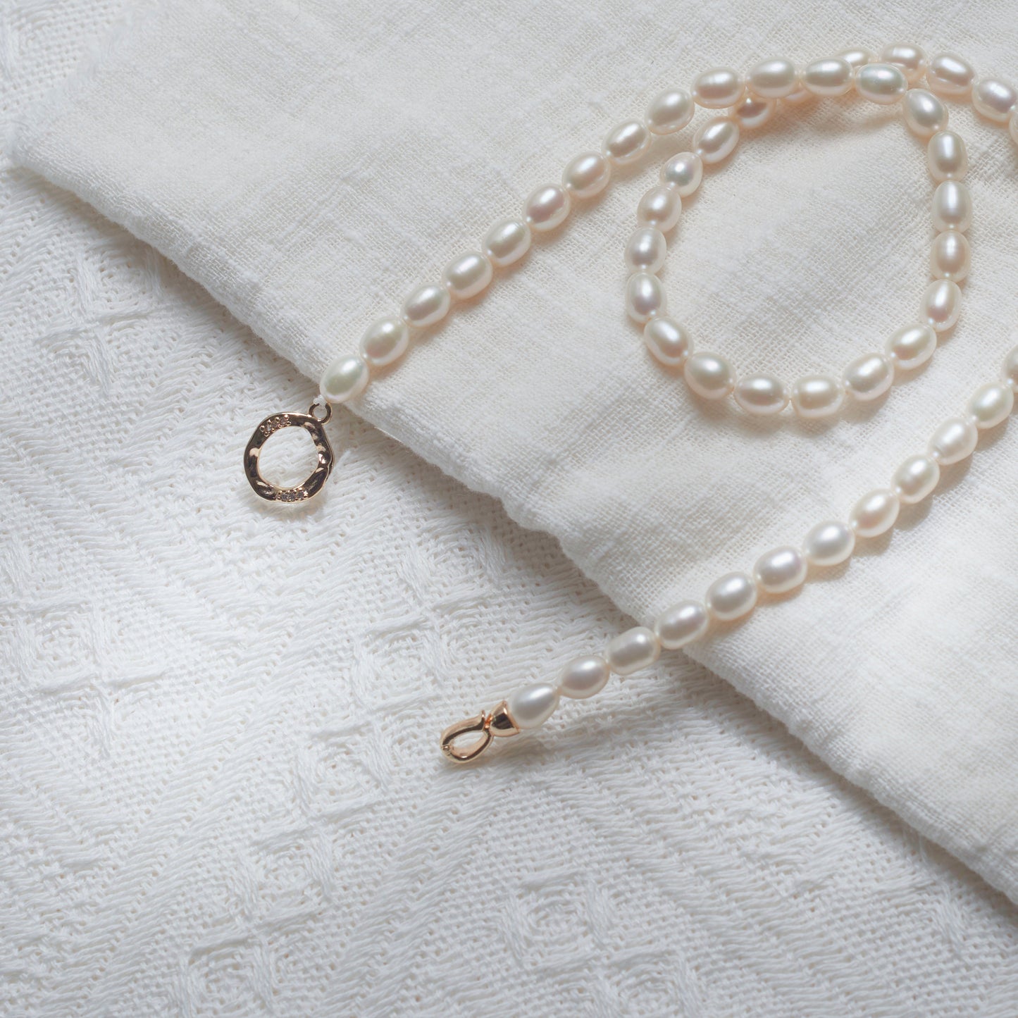 Rice Pearl Necklace