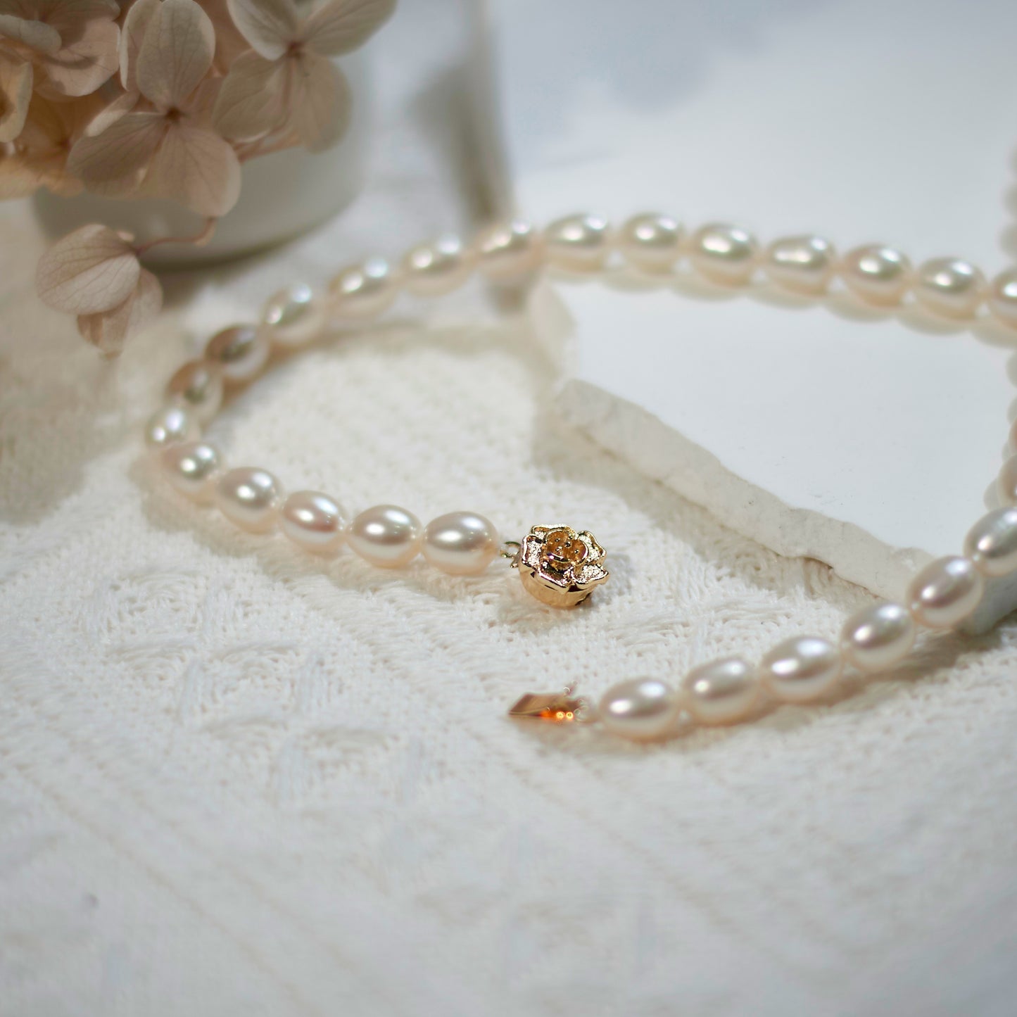 Rice Pearl Necklace