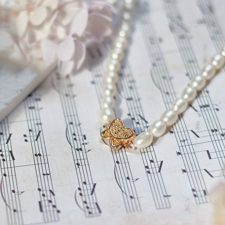 Rice Pearl Necklace