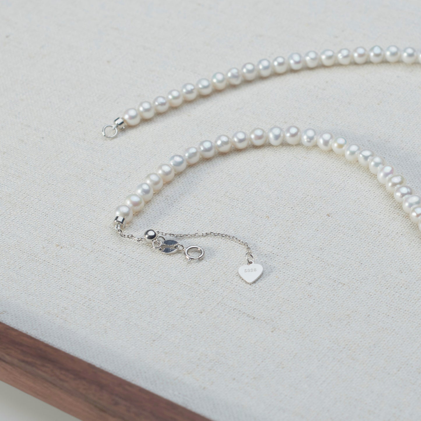 L310010 - Kisspearl Jewelry 4-5mm Freshwater Akoya Pearl Necklace