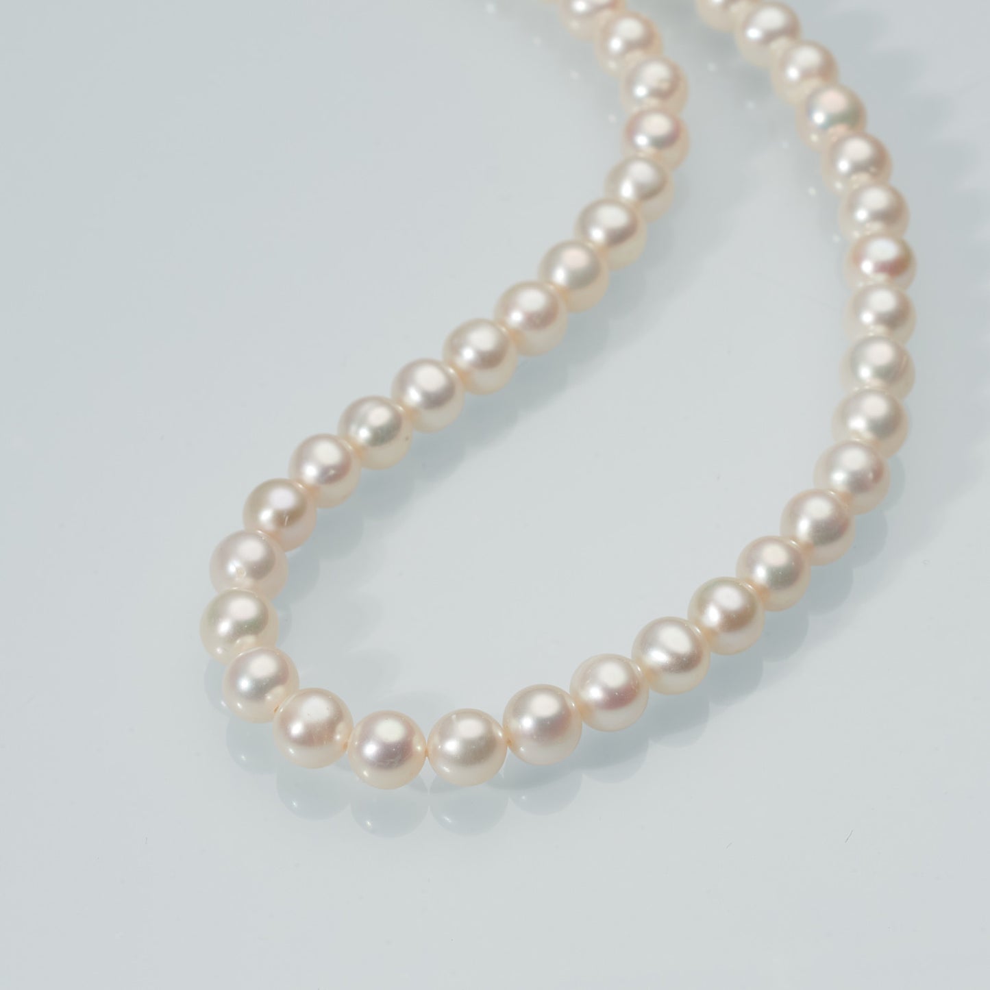 L405001 - Kisspearl Jewelry 6-7mm Near Round Pearl Necklace
