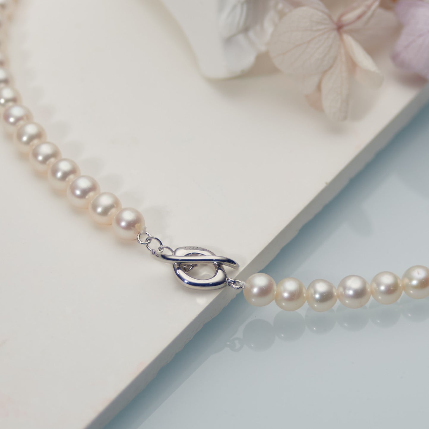 L405001 - Kisspearl Jewelry 6-7mm Near Round Pearl Necklace