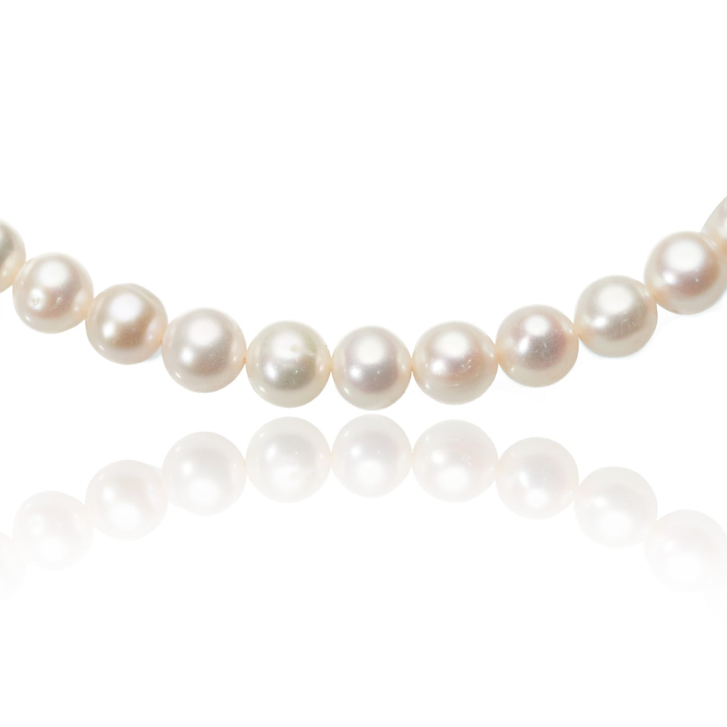 L405001 - Kisspearl Jewelry 6-7mm Near Round Pearl Necklace