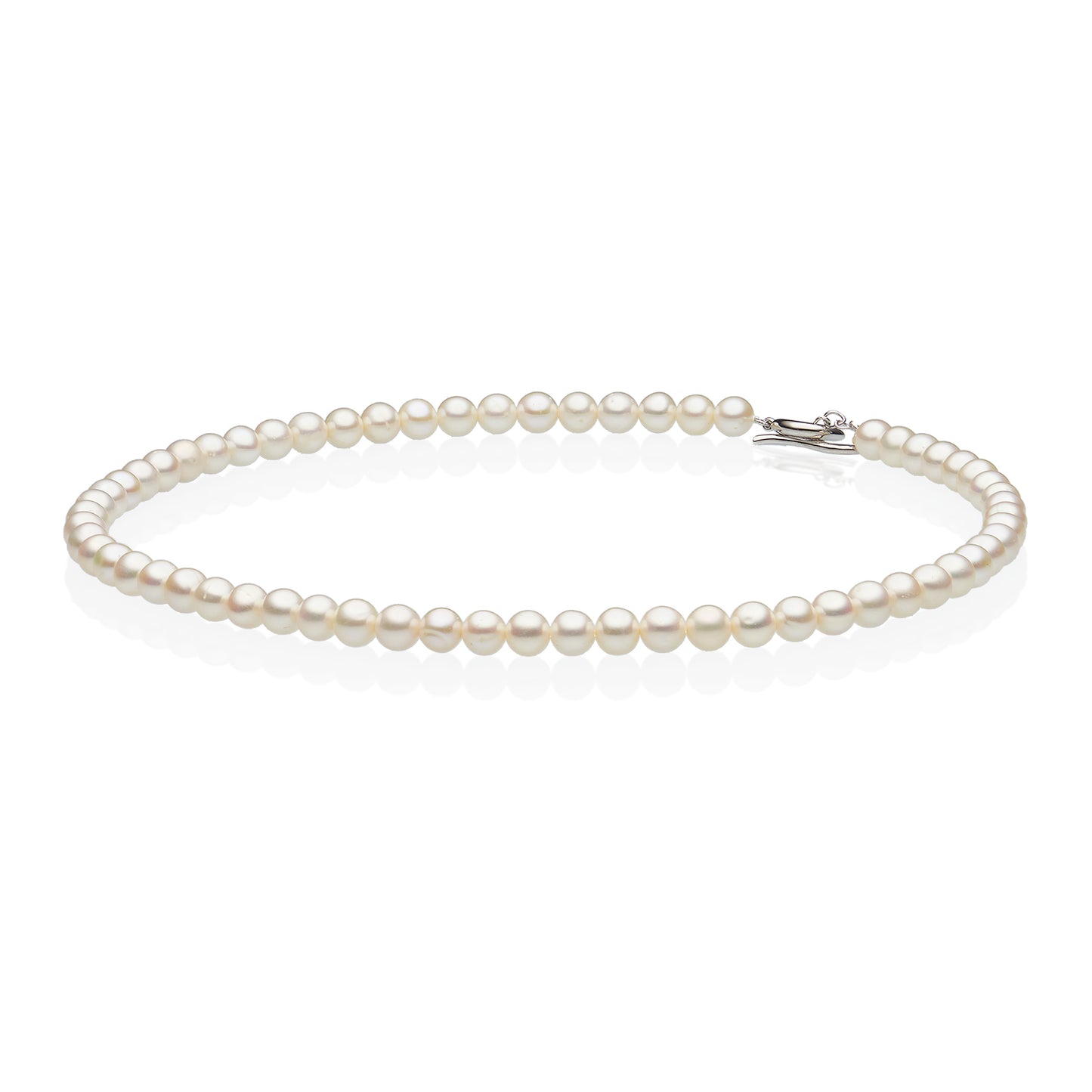 L405001 - Kisspearl Jewelry 6-7mm Near Round Pearl Necklace