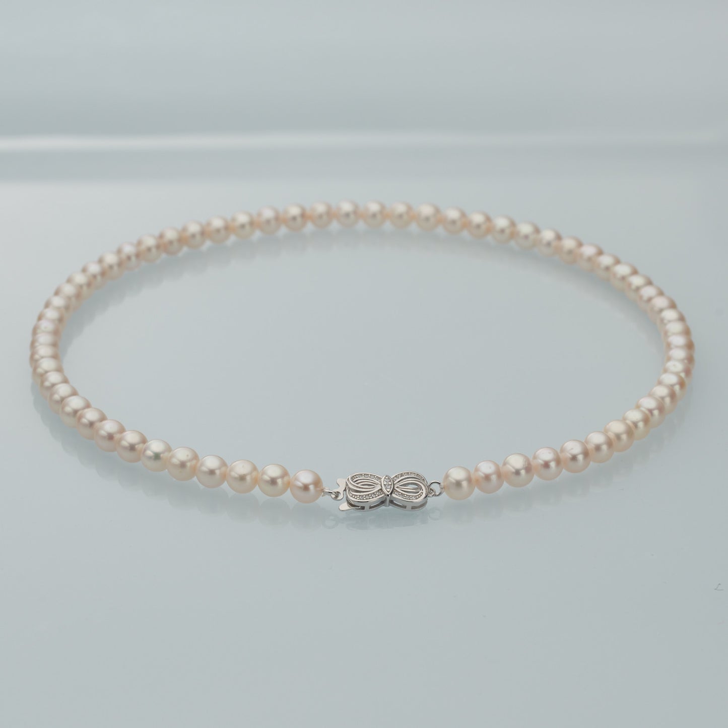 L405002 - Kisspearl Jewelry 6-7mm Near Round Pearl Necklace