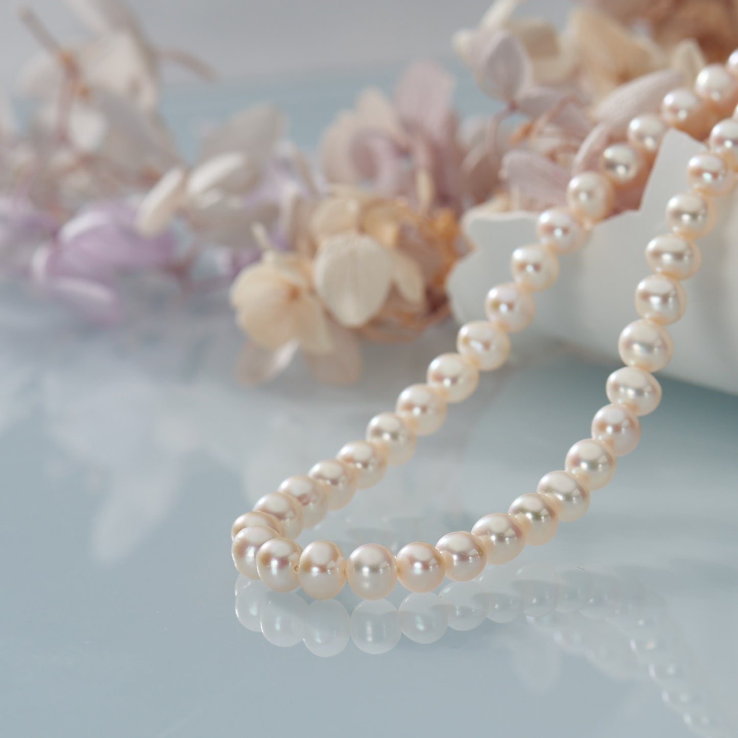 L405005 - Kisspearl Jewelry 6-7mm Near Round Pearl Necklace