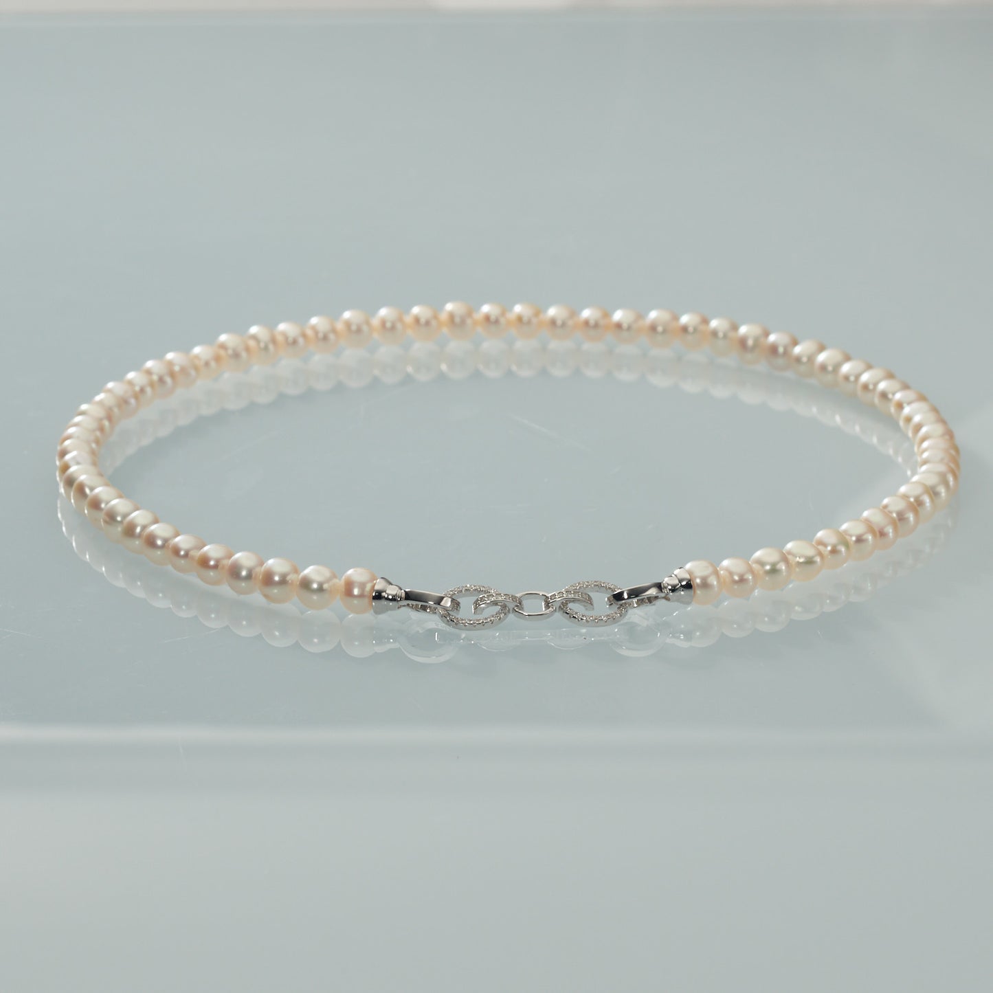 L405005 - Kisspearl Jewelry 6-7mm Near Round Pearl Necklace