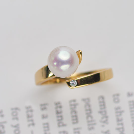 Freshwater Akoya Pearl Ring