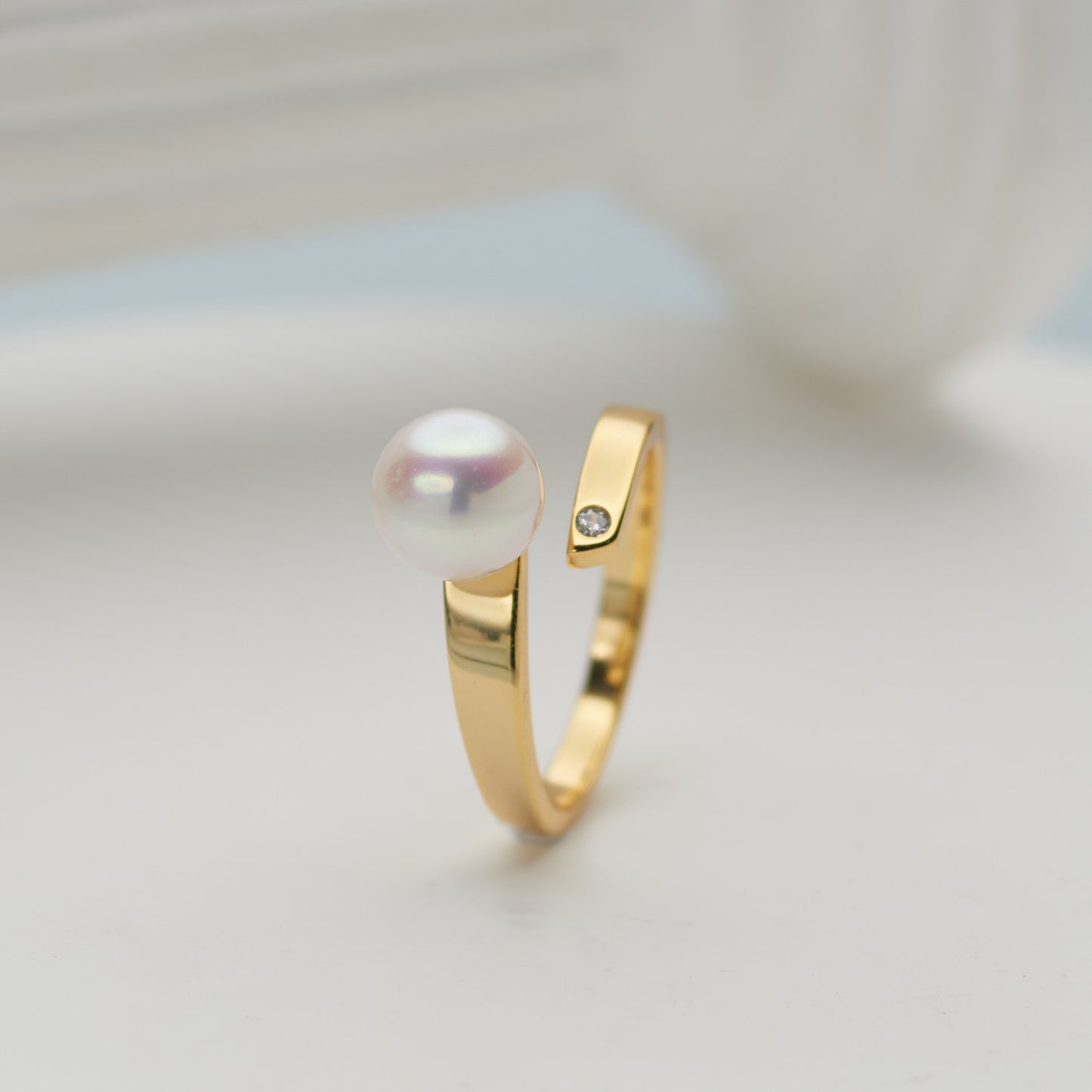 Freshwater Akoya Pearl Ring