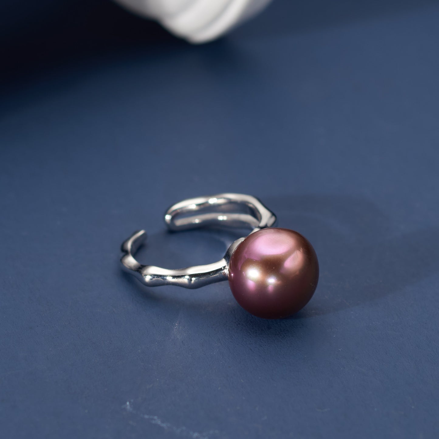 J407005 - Kisspearl Jewelry 11-12mm Near Round Edison Pearl Ring