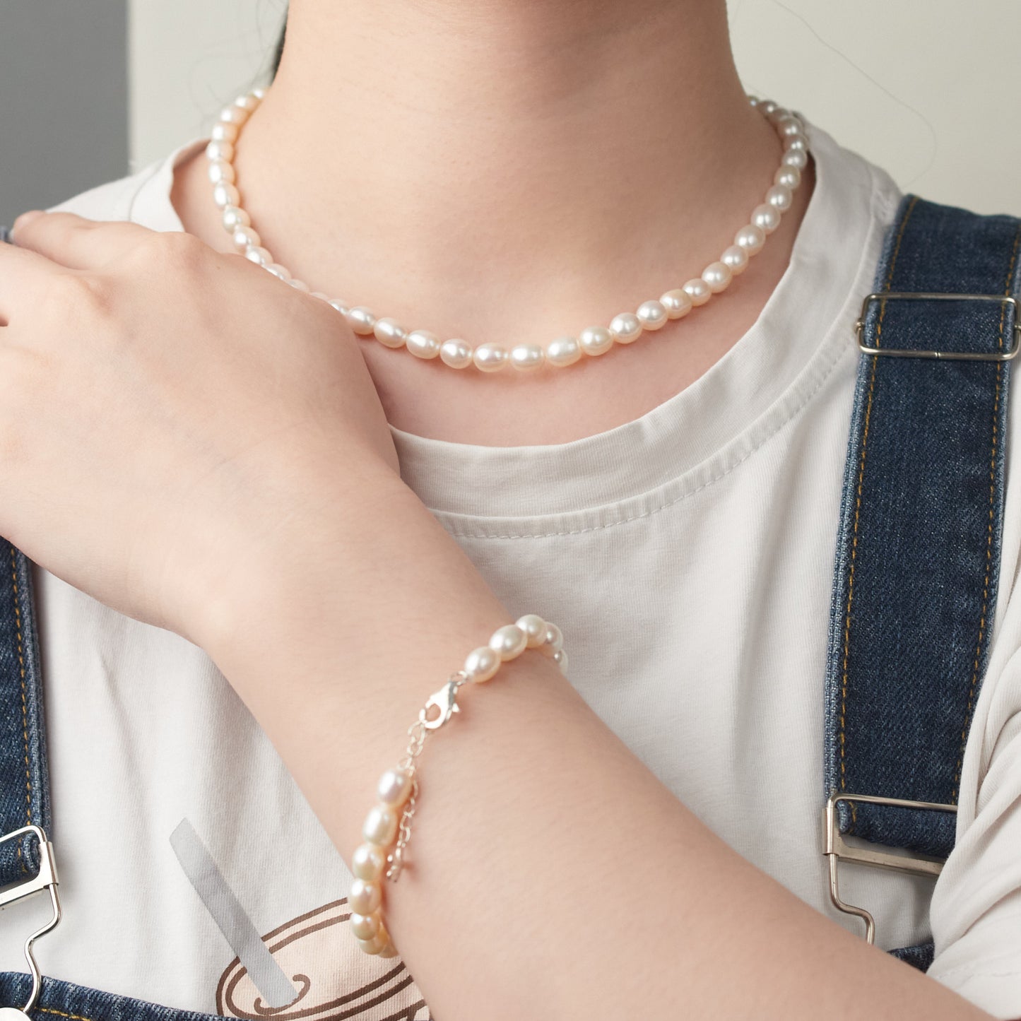 Rice Pearls Set