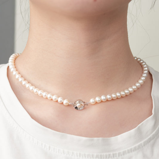 L406003 - Kisspearl Jewelry 6-7mm Freshwater Pearl Necklace