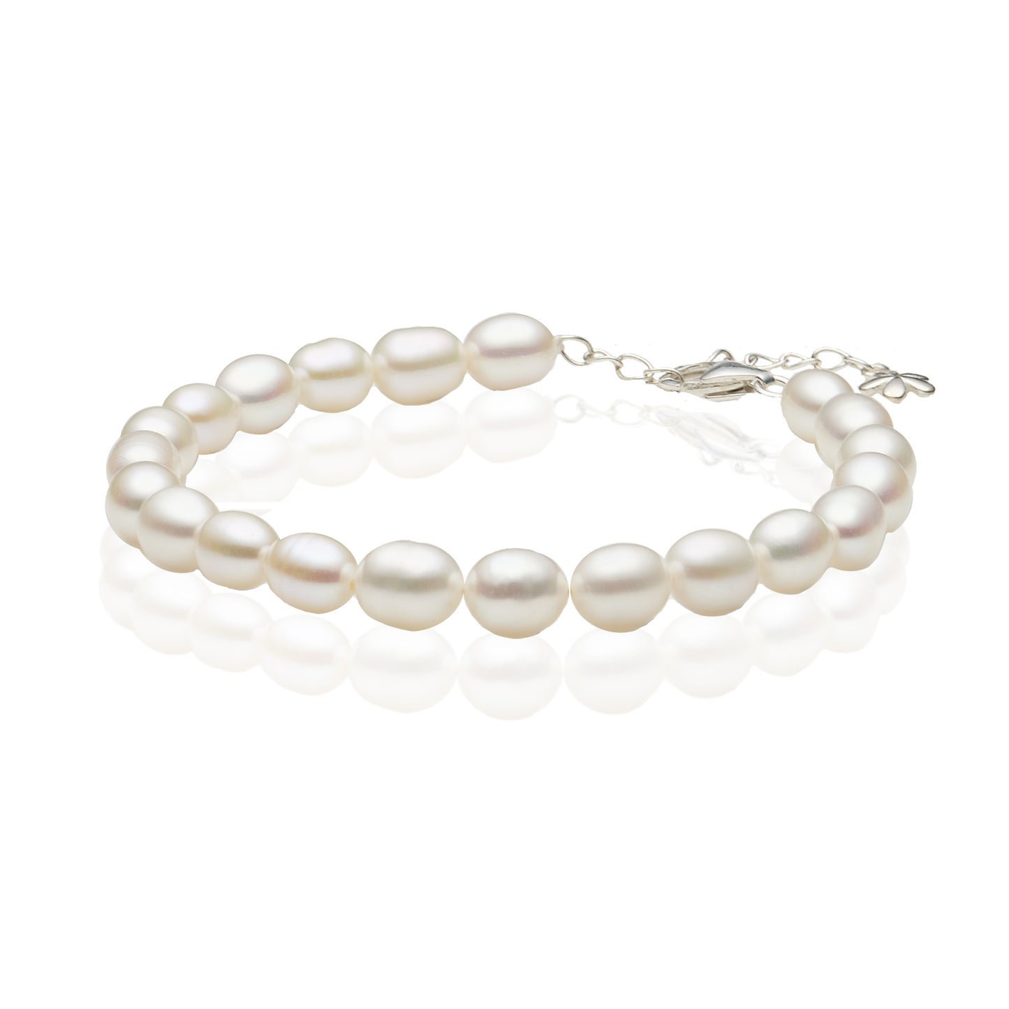 S406002 - Kisspearl Jewelry 6-7mm Rice Pearl Bracelet